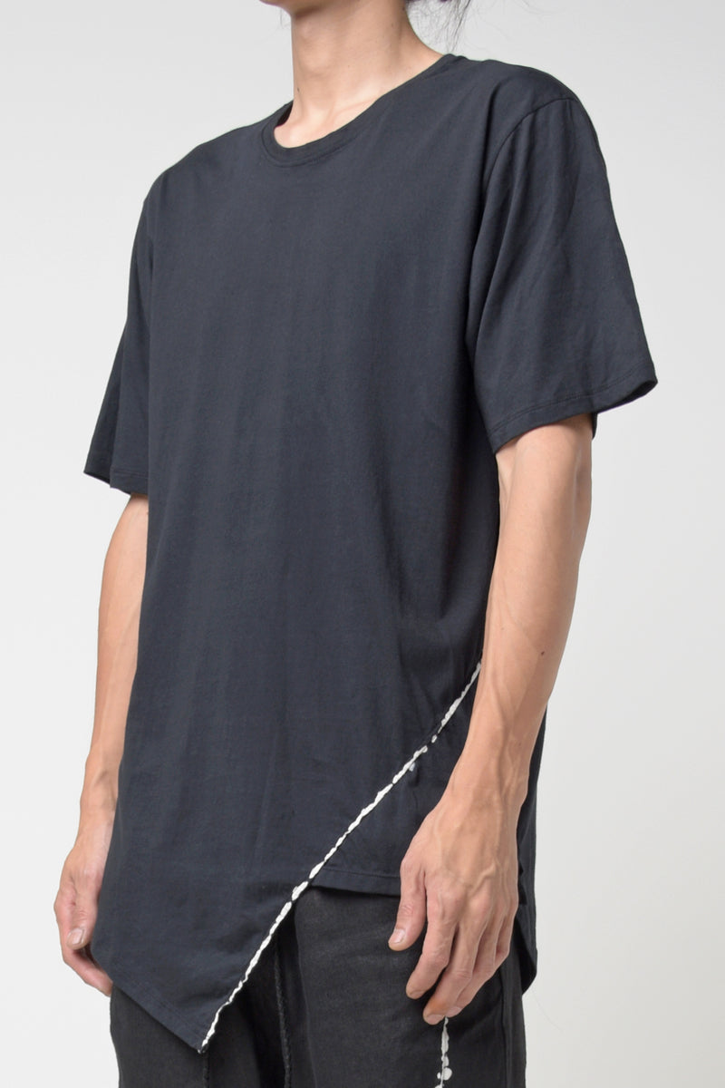 2301-CT01/SS Discharged Slash Cut 03 / SS Black