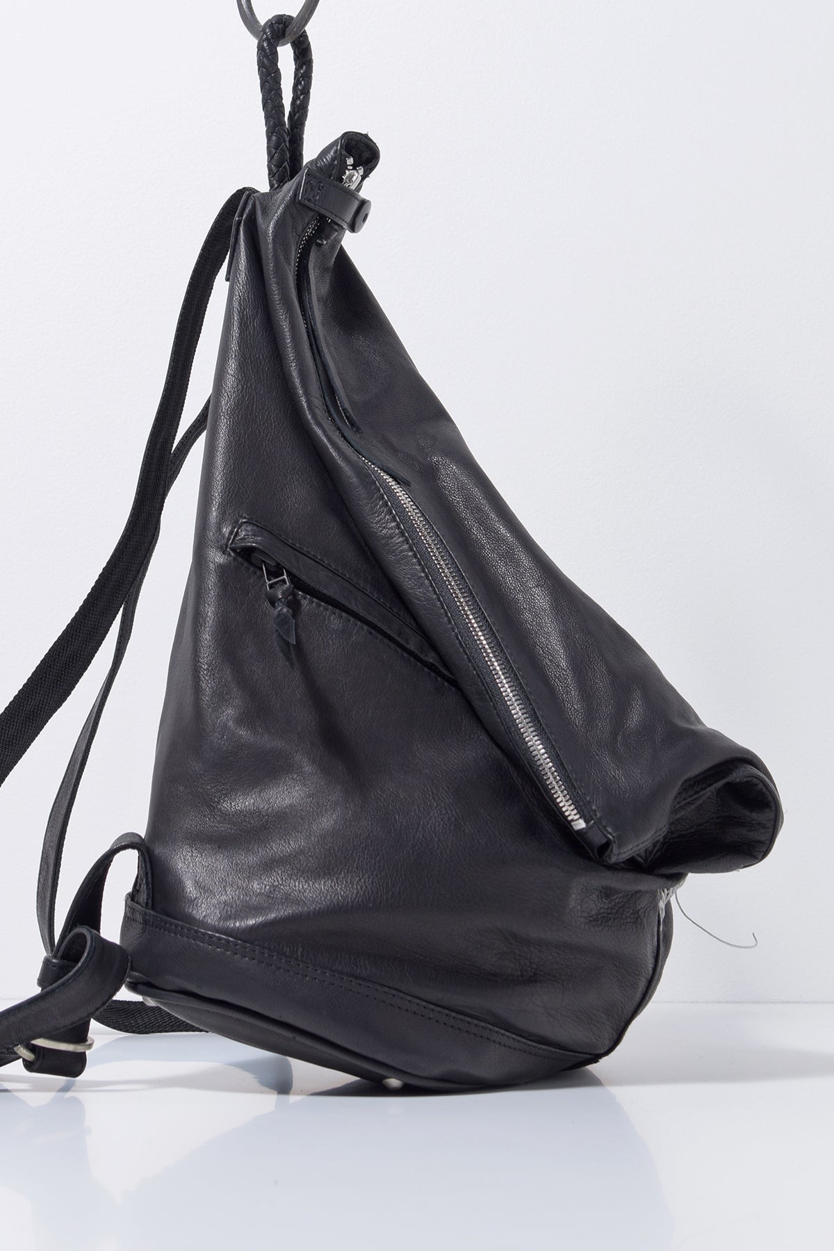 2202-BG01 Hand Stitch Triangle Backpack