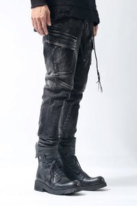 1902-PT06A Discharged Double Flap Pants