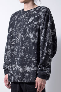 2202-TP05 Flake Discharged Dolman Top