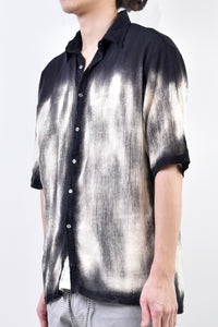 2101-SH04C Discharged Crepe Cotton Slim Shirt 02