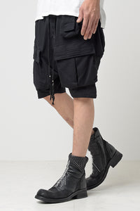 2301-PT07 Stretch Sweat Cargo Shorts