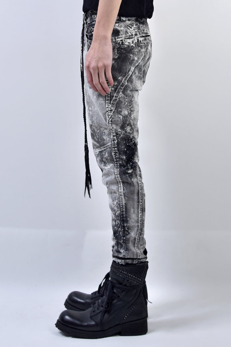 2101-PT01B Discharged Stretch Twill Pants 01