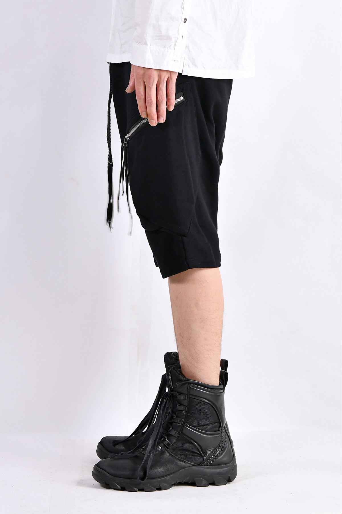 2102-PT04 Fleece Double Pocket Shorts