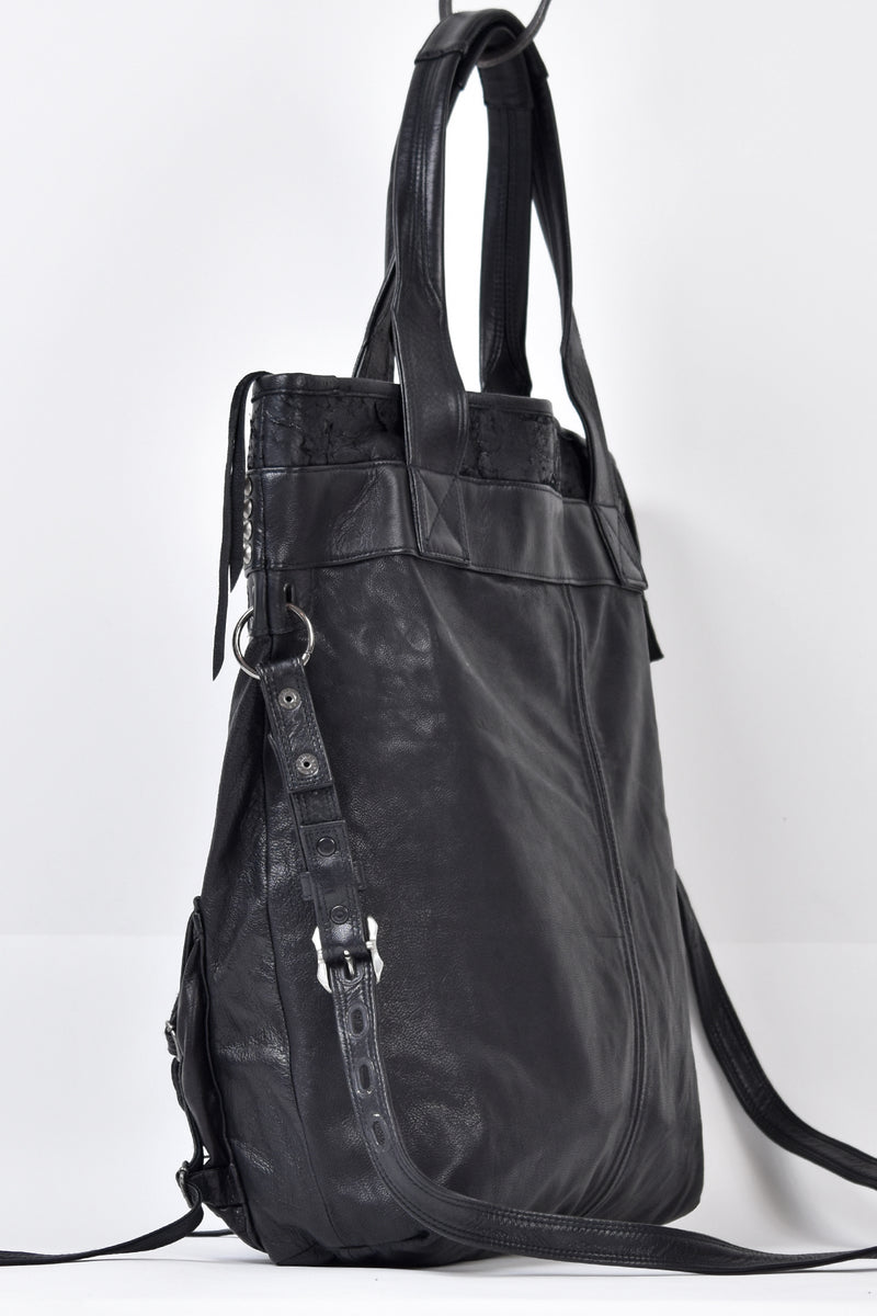 1301-BG02 White Estoc Tote