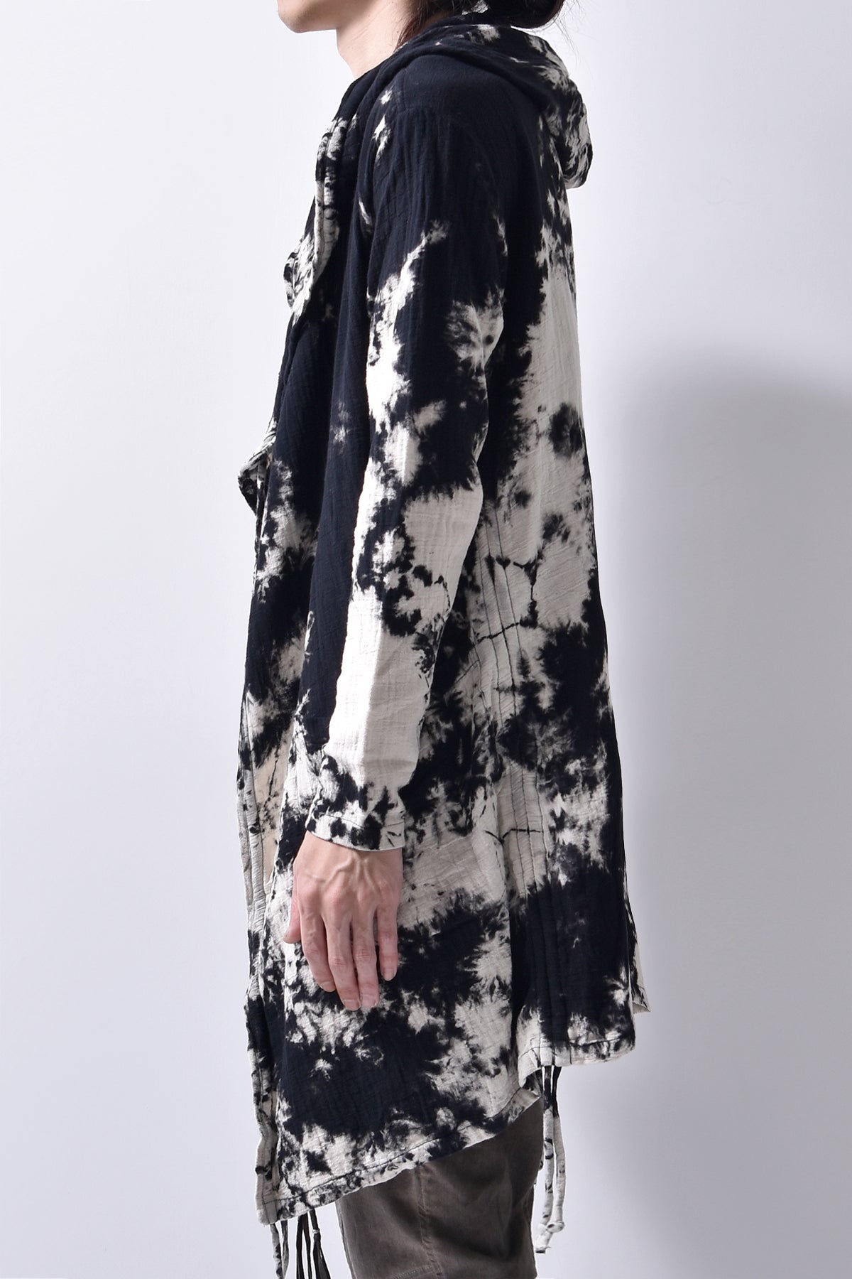 2102-TP04B Hooded Tie Dye Gauze CD / LS