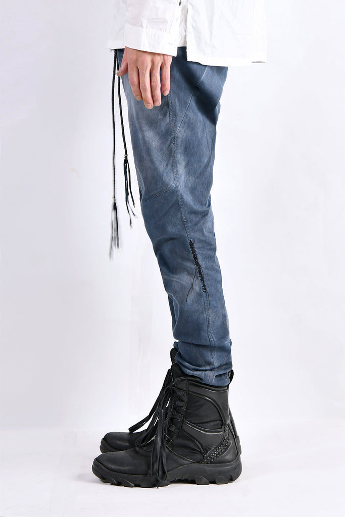 2102-PT01A Stretch Twill Pants 03 Navy
