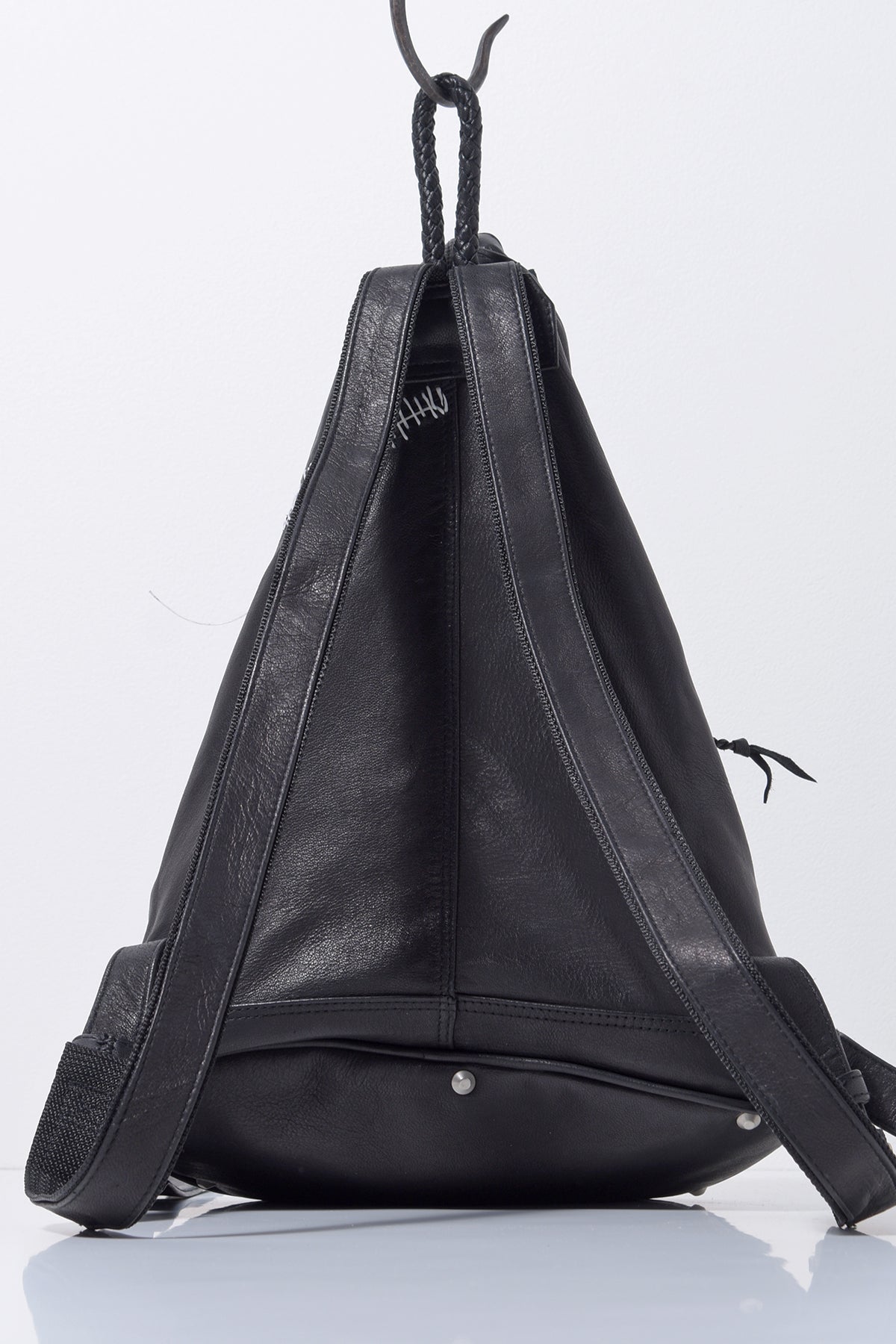 2202-BG01 Hand Stitch Triangle Backpack