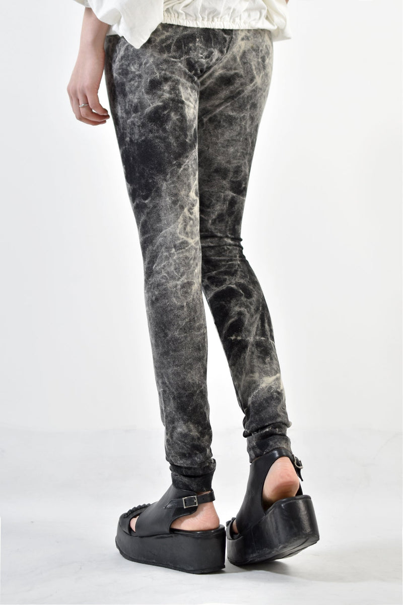 2001-PT15W Powder Storm Leggings 02 Black -Women's-