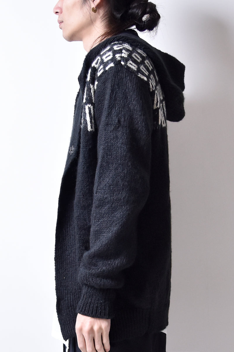 1902-KT04 Monolith Mohair Hooded JKT