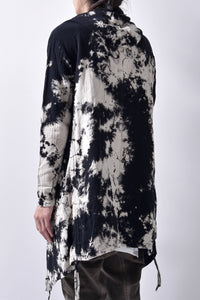 2102-TP04B Hooded Tie Dye Gauze CD / LS