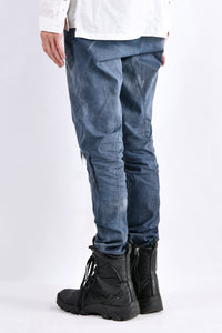 2102-PT01A Stretch Twill Pants 03 Navy