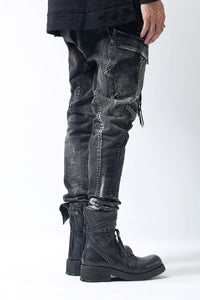 1902-PT06A Discharged Double Flap Pants