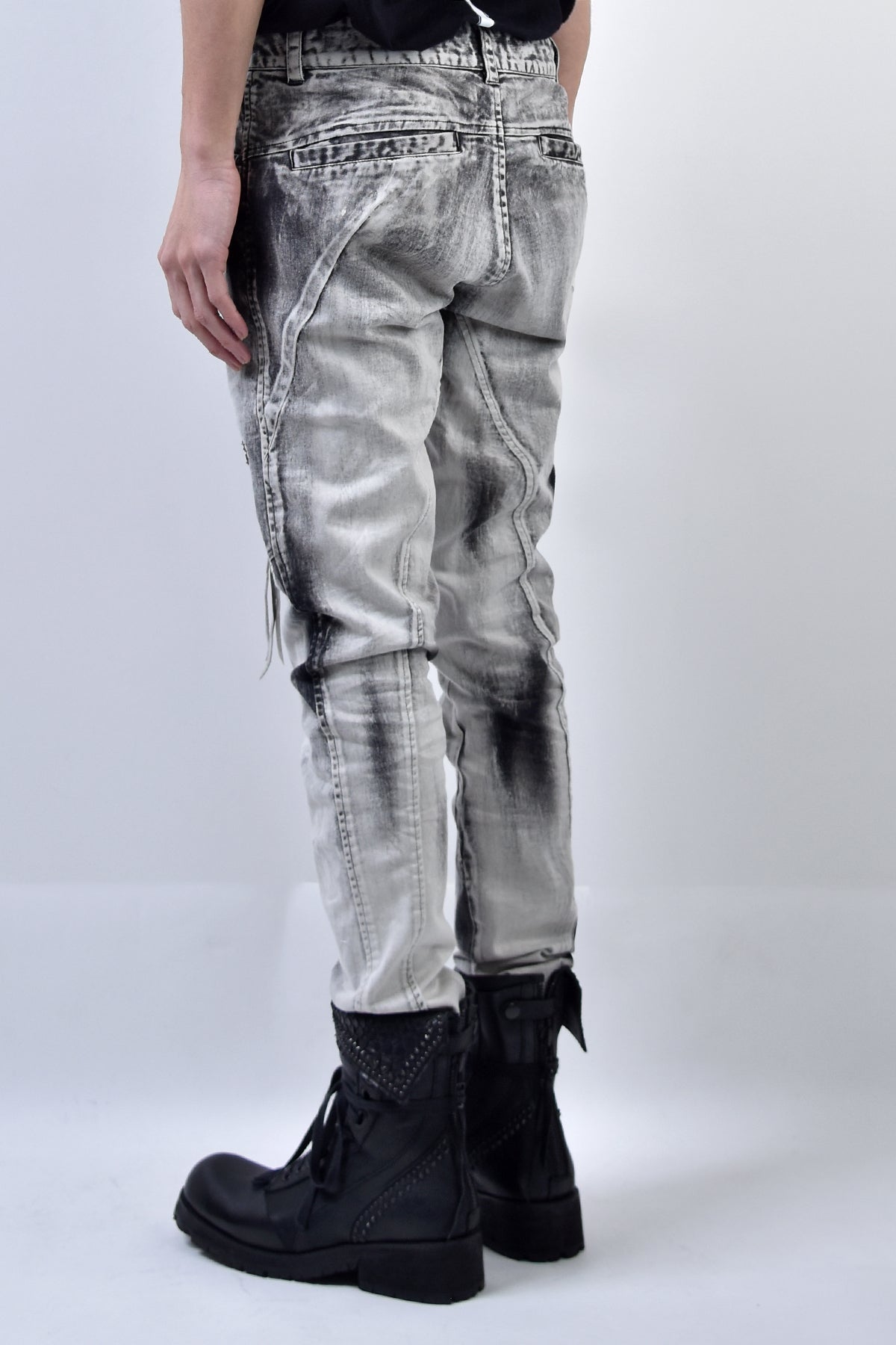 2101-PT01C Discharged Stretch Twill Pants 02