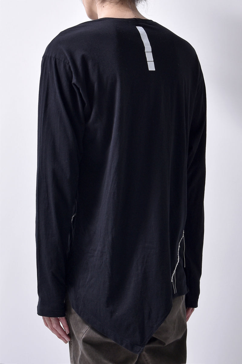 2102-CT02/LS Slash Cut 04 / LS Black