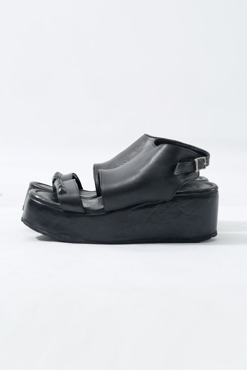 1801-BO04L Black Metal Sandal PMD