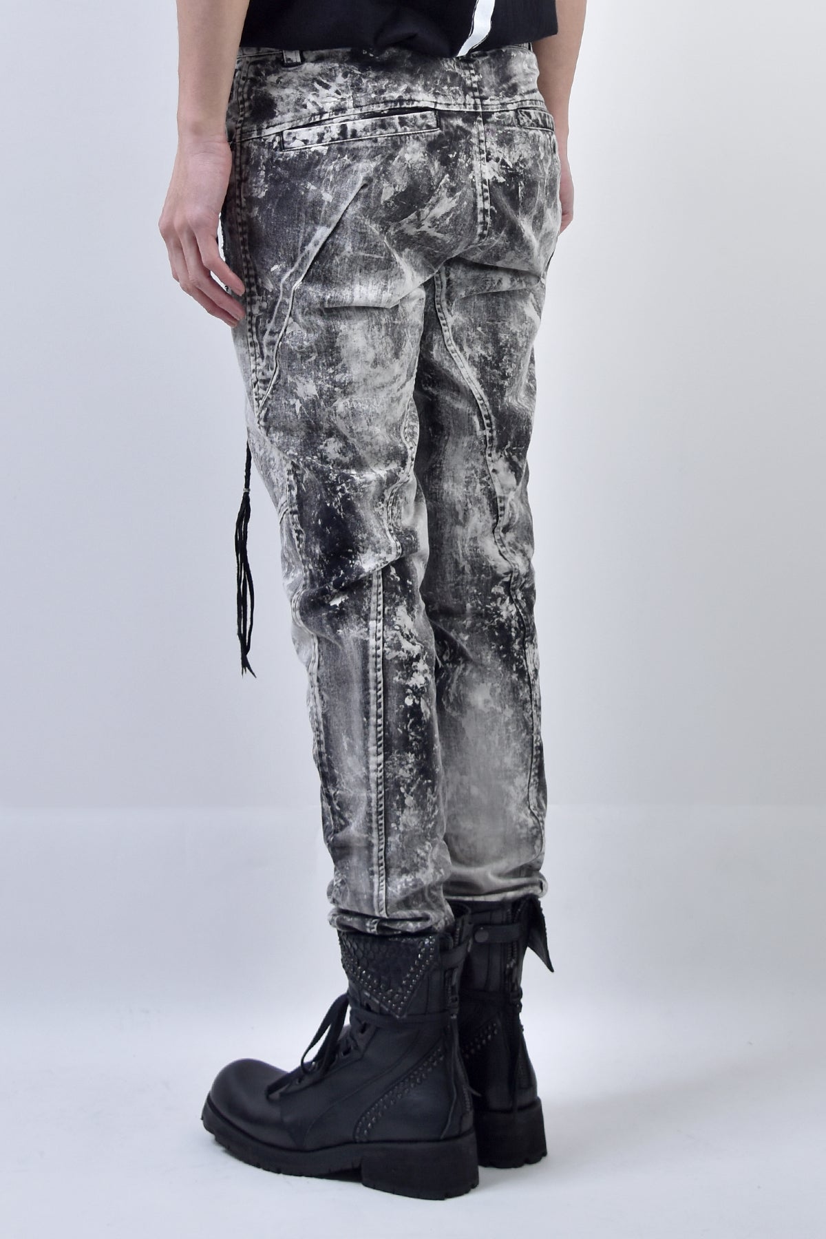 2101-PT01B Discharged Stretch Twill Pants 01