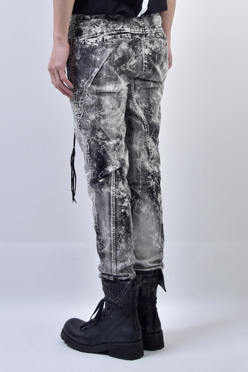 2101-PT01B Discharged Stretch Twill Pants 01