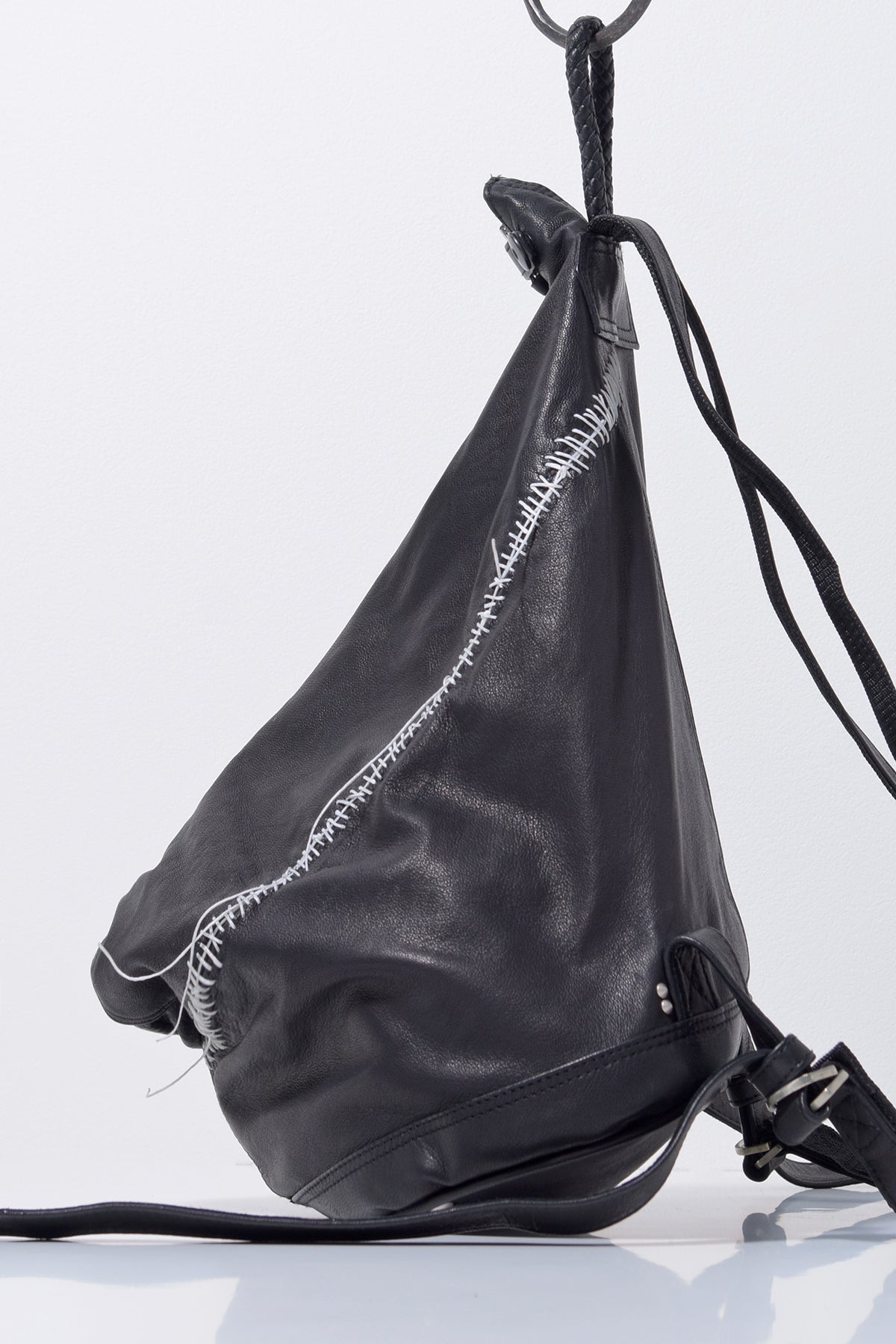 2202-BG01 Hand Stitch Triangle Backpack