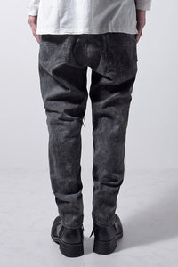 2202-PT01A Drop Crotch Pants Charcoal