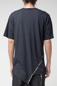 2301-CT01/SS Discharged Slash Cut 03 / SS Black