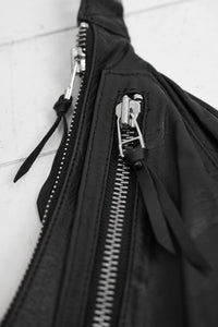 1901-BG02 Double Zip Shoulder Bag