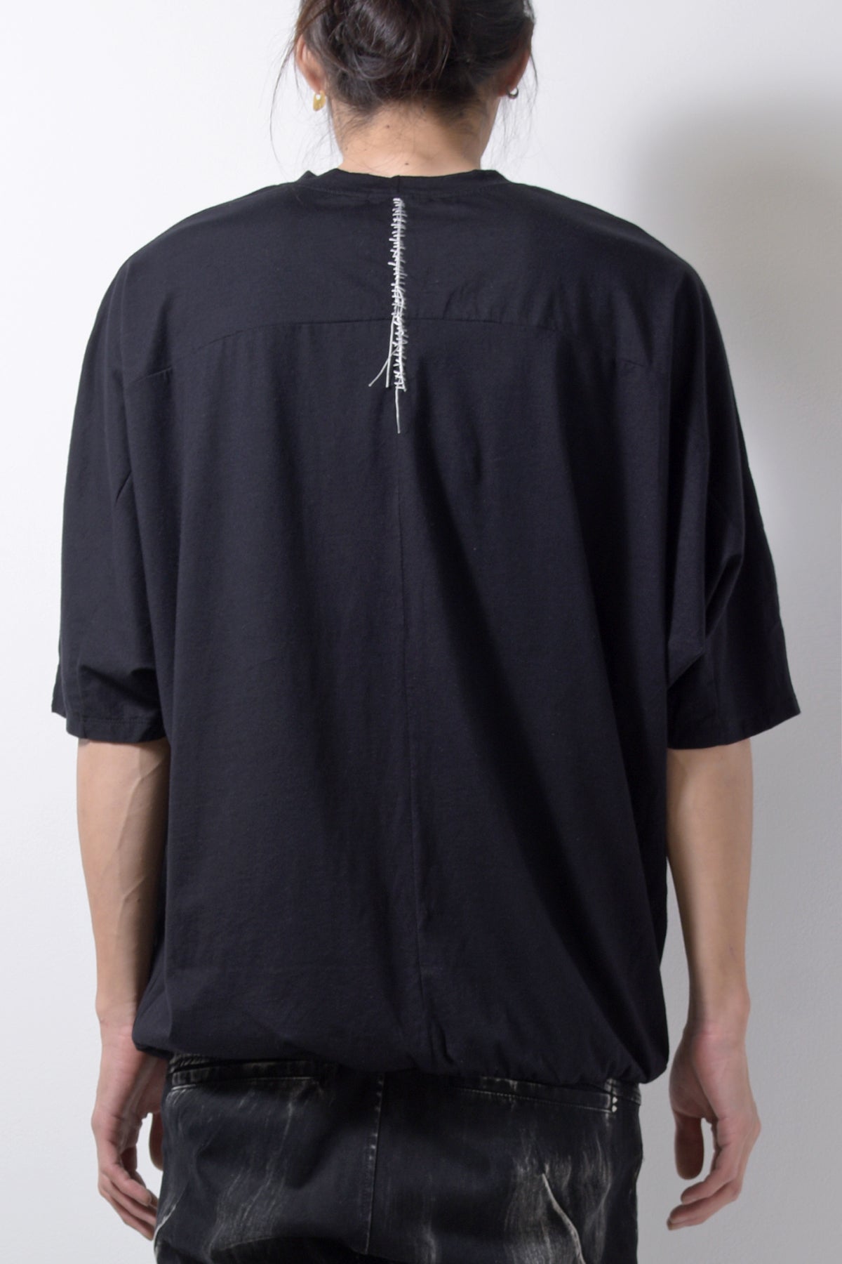2201-CT06 Hand Stitched Dolman Cut Black
