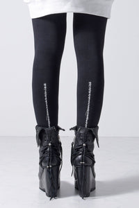 2202-PT09W Hand Stitch Print Leggings -Women's-