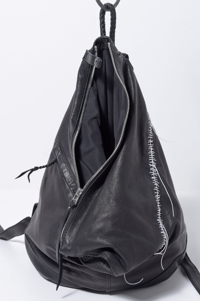 2202-BG01 Hand Stitch Triangle Backpack