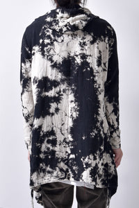 2102-TP04B Hooded Tie Dye Gauze CD / LS