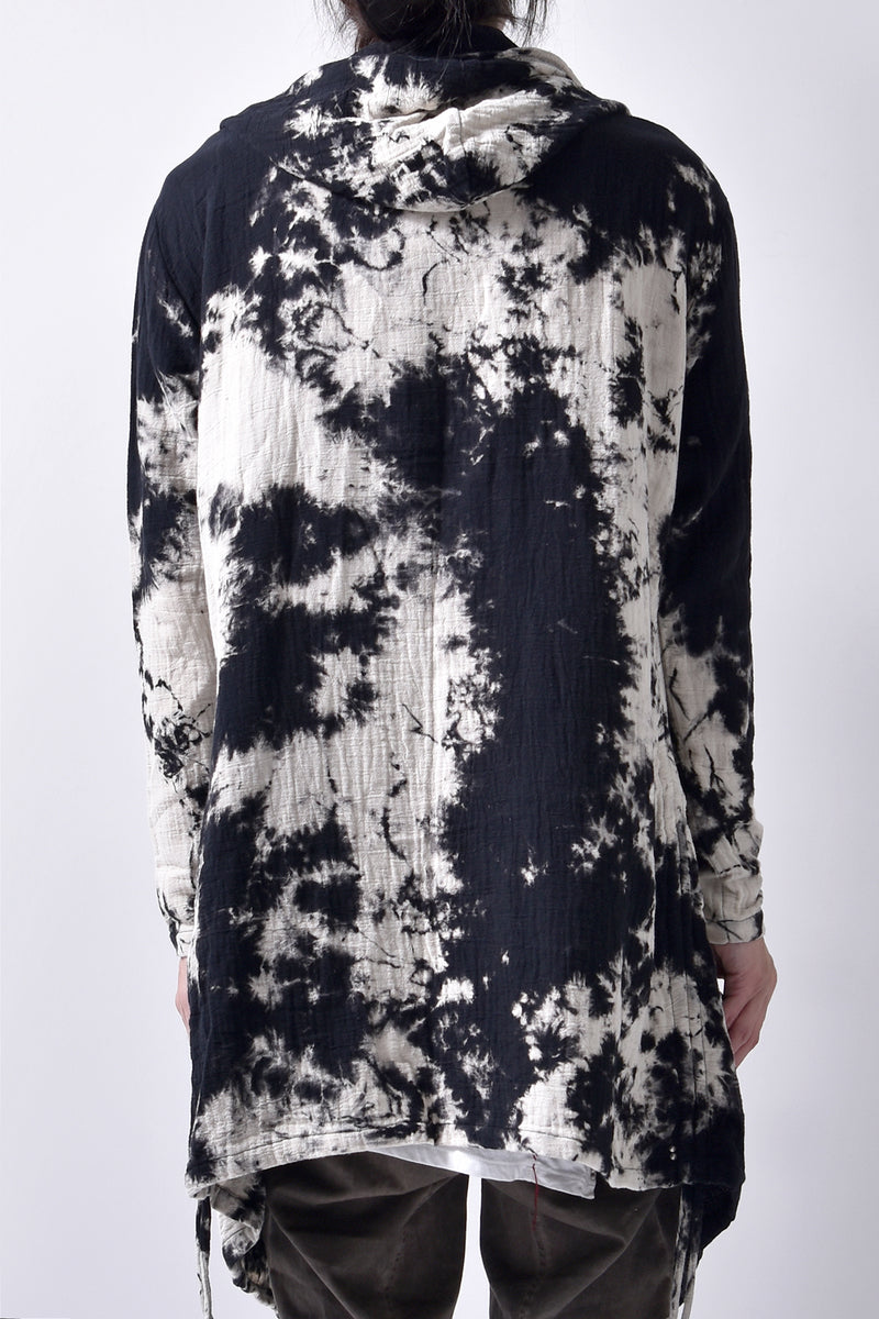 2102-TP04B Hooded Tie Dye Gauze CD / LS