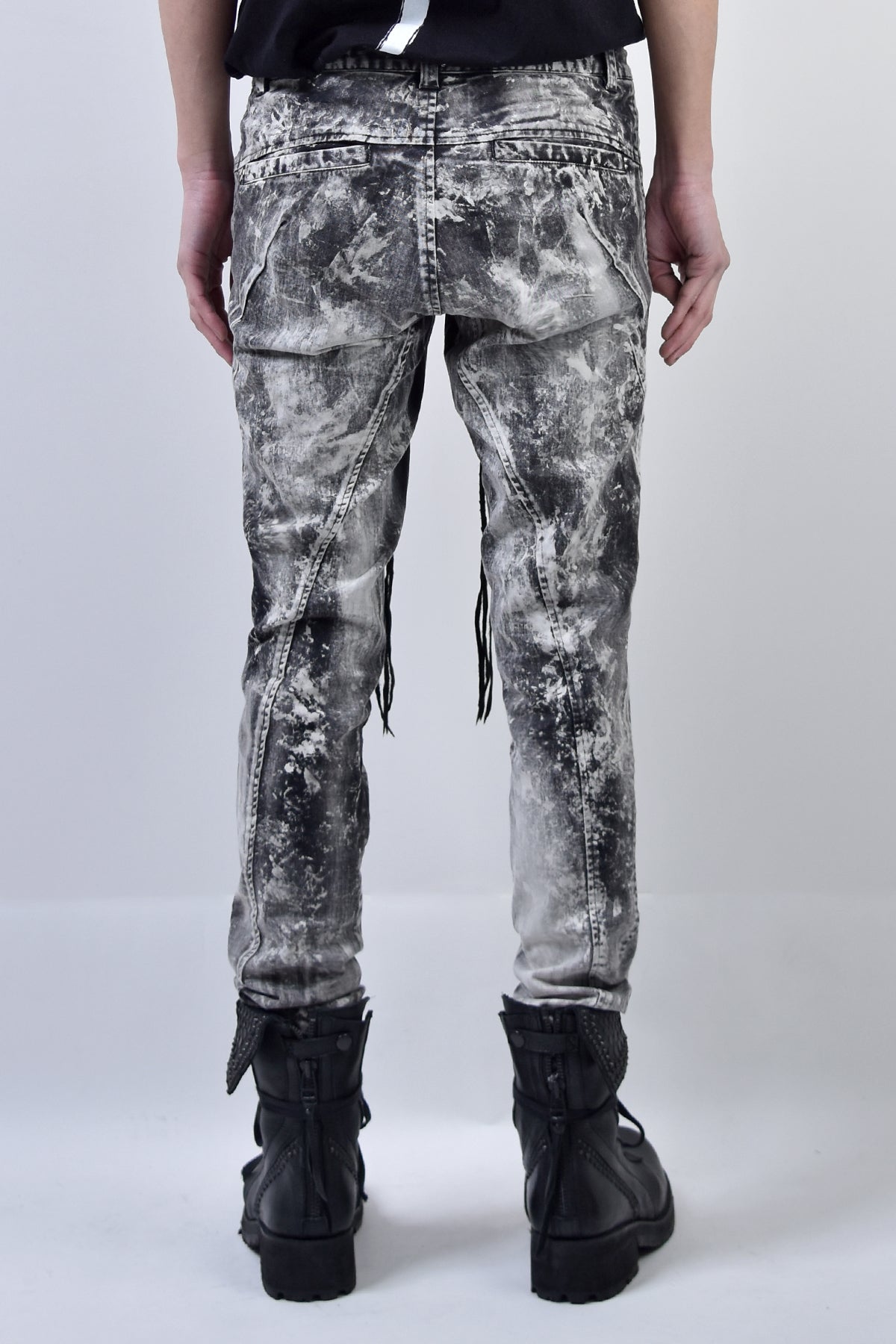 2101-PT01B Discharged Stretch Twill Pants 01