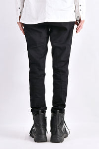 2102-PT01A Stretch Twill Pants 03 Black