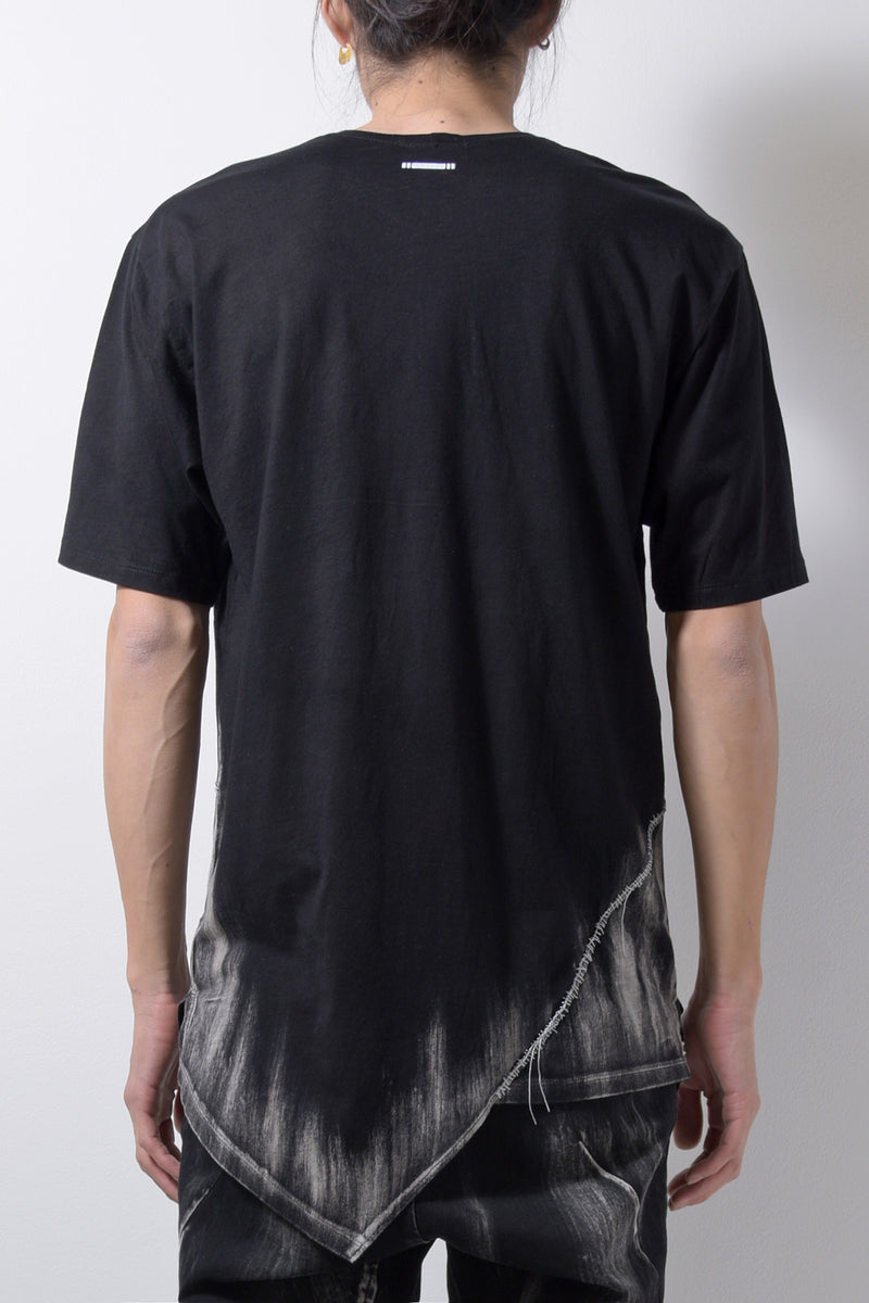 2201-CT01B/SS Discharged Hand Stitched Slash Cut / SS