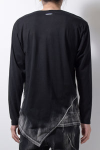 2201-CT01B/LS Discharged Hand Stitched Slash Cut 03 / LS