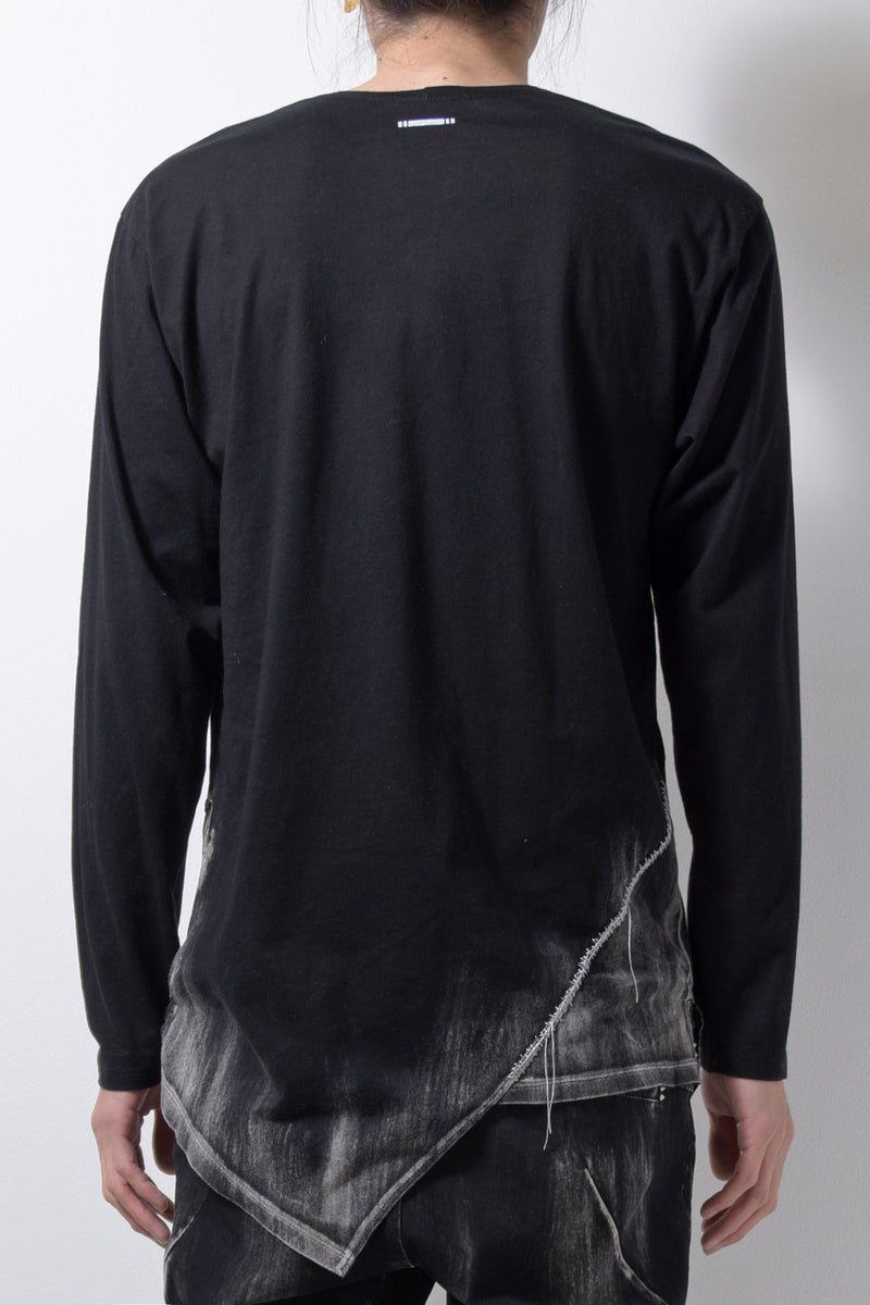 2201-CT01B/LS Discharged Hand Stitched Slash Cut 03 / LS