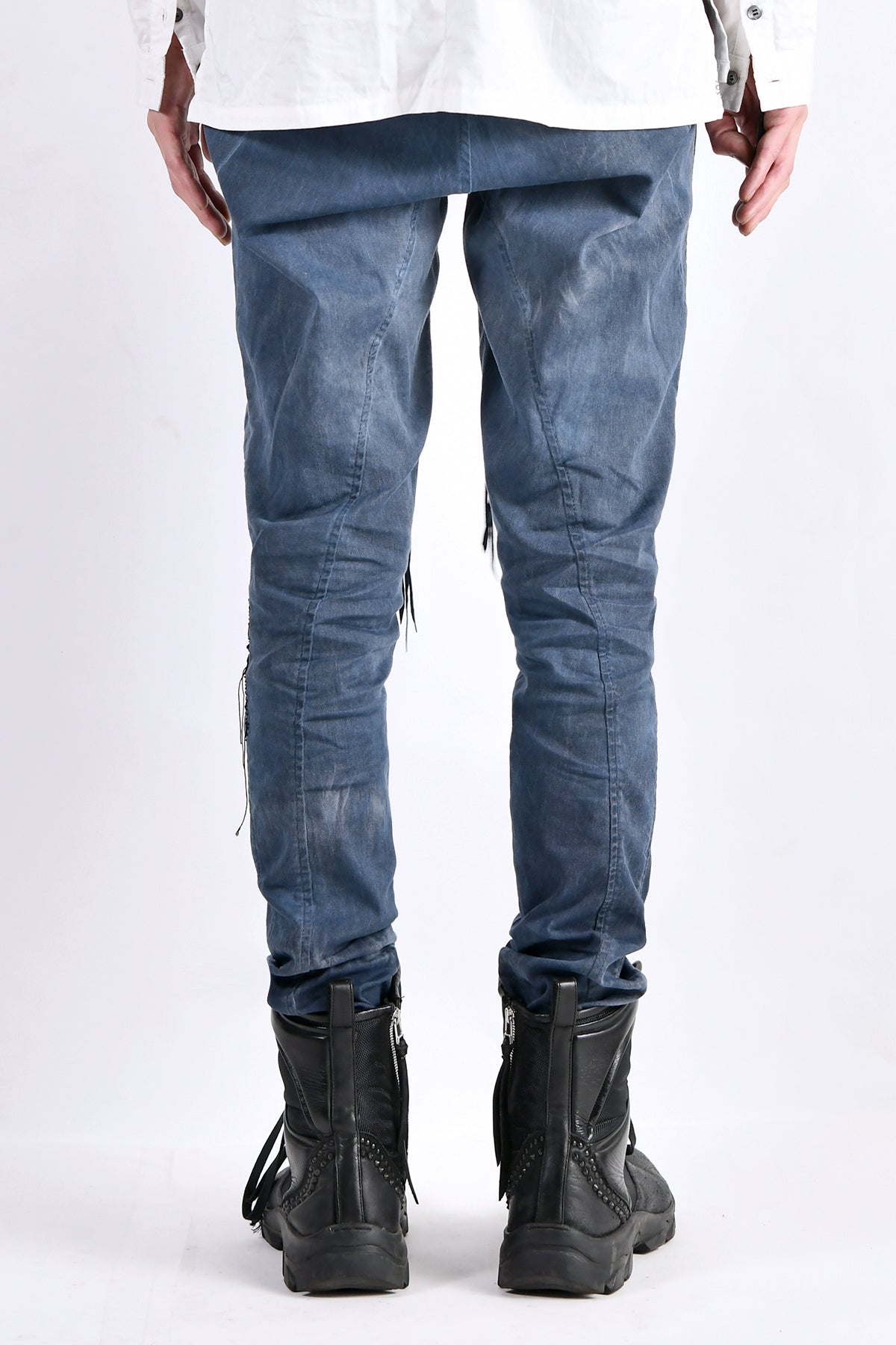 2102-PT01A Stretch Twill Pants 03 Navy