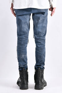 2102-PT01A Stretch Twill Pants 03 Navy