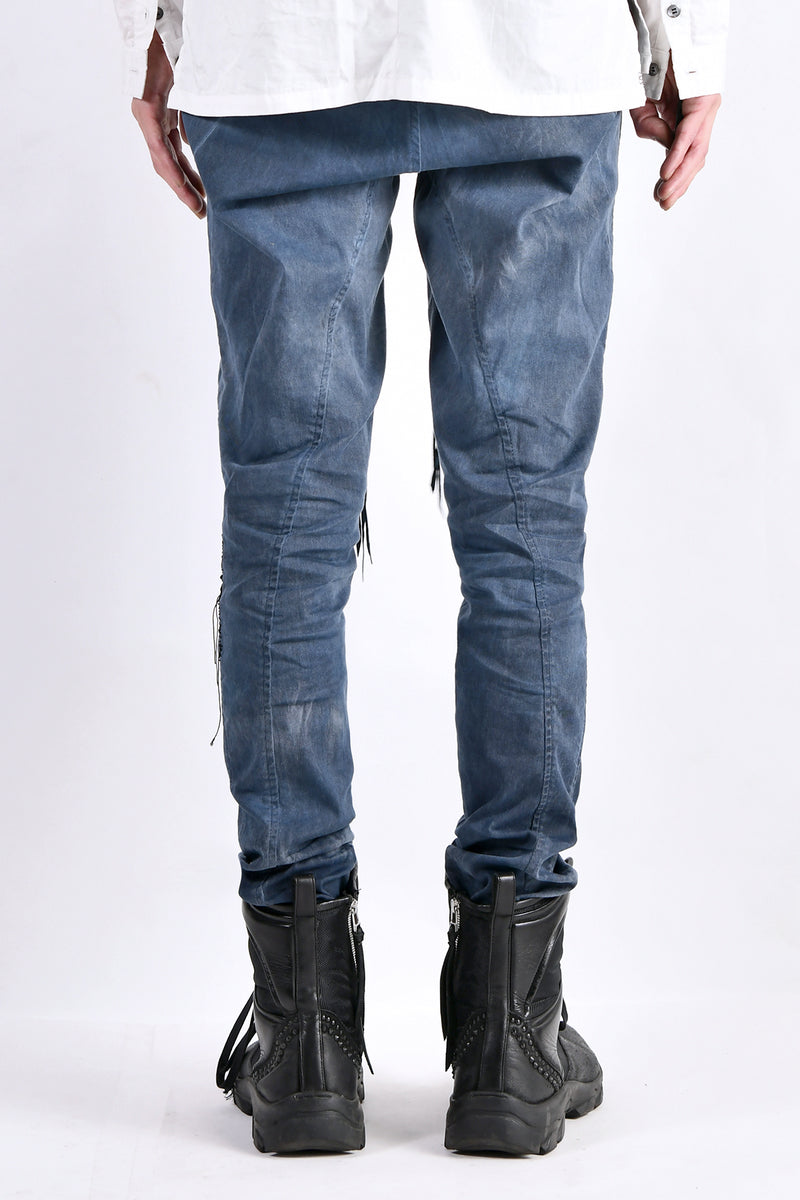 2102-PT01A Stretch Twill Pants 03 Navy