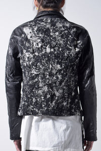 2202-JK06 Flake Discharged Jacket