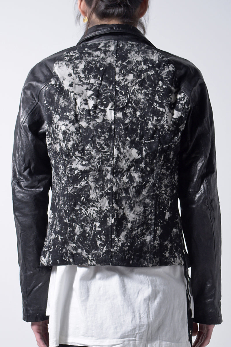 2202-JK06 Flake Discharged Jacket