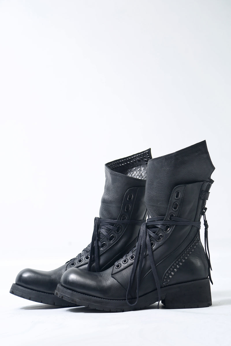 1702-BO03A Crush Chrome Boots 03