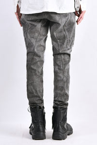 2102-PT02A Double Pocket Twill Pants 03 Charcoal