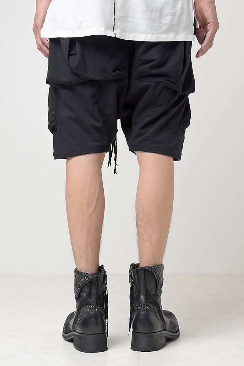 2301-PT07 Stretch Sweat Cargo Shorts
