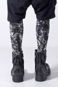 2202-PT07 Flake Discharged Leggings -Men's-