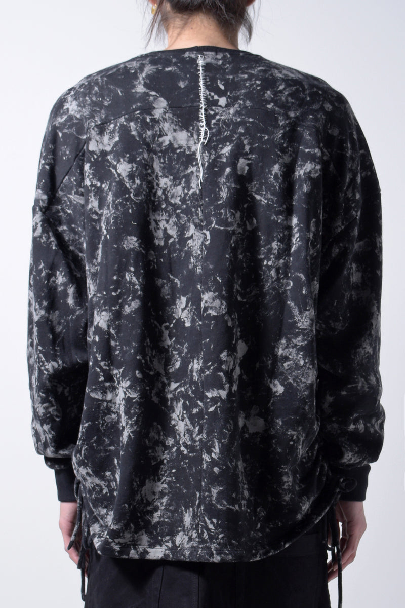 2202-TP04 Flake Discharged Side Shirring Top