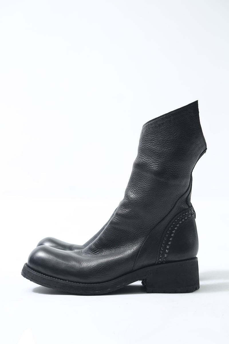 1602-BO03 Crush Short Boots