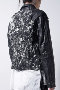 2202-JK06 Flake Discharged Jacket