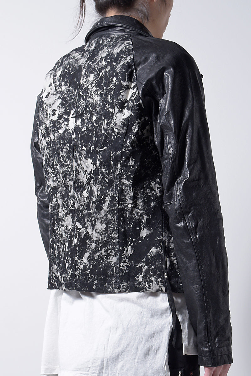 2202-JK06 Flake Discharged Jacket