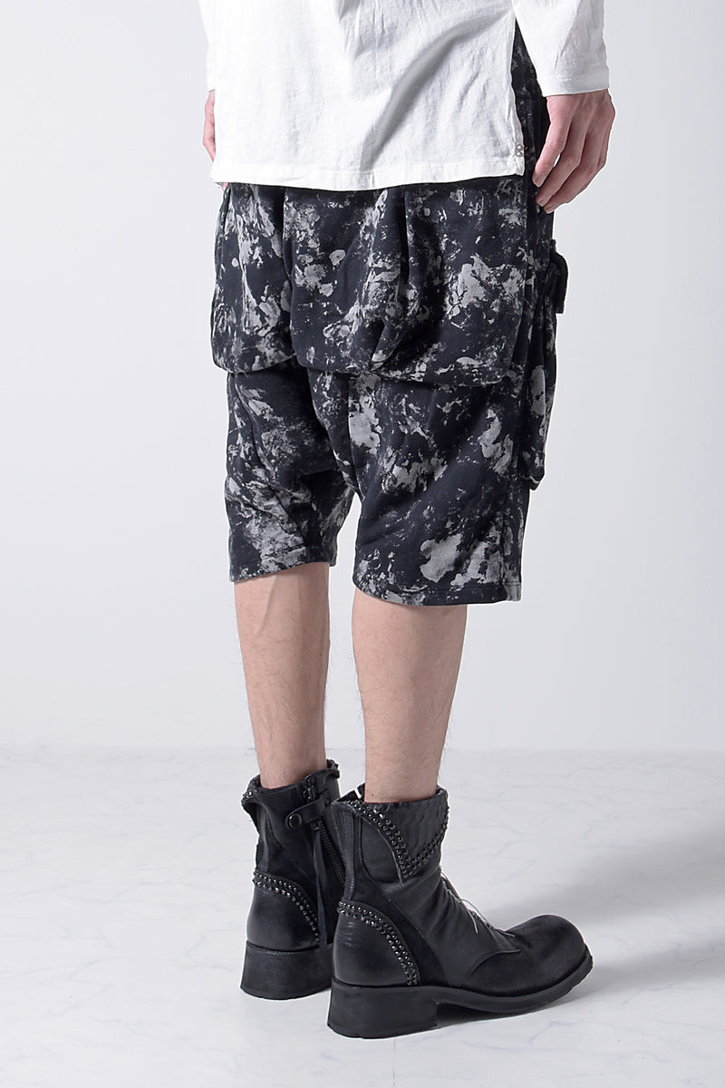2202-PT06B Flake Discharged Cargo Shorts